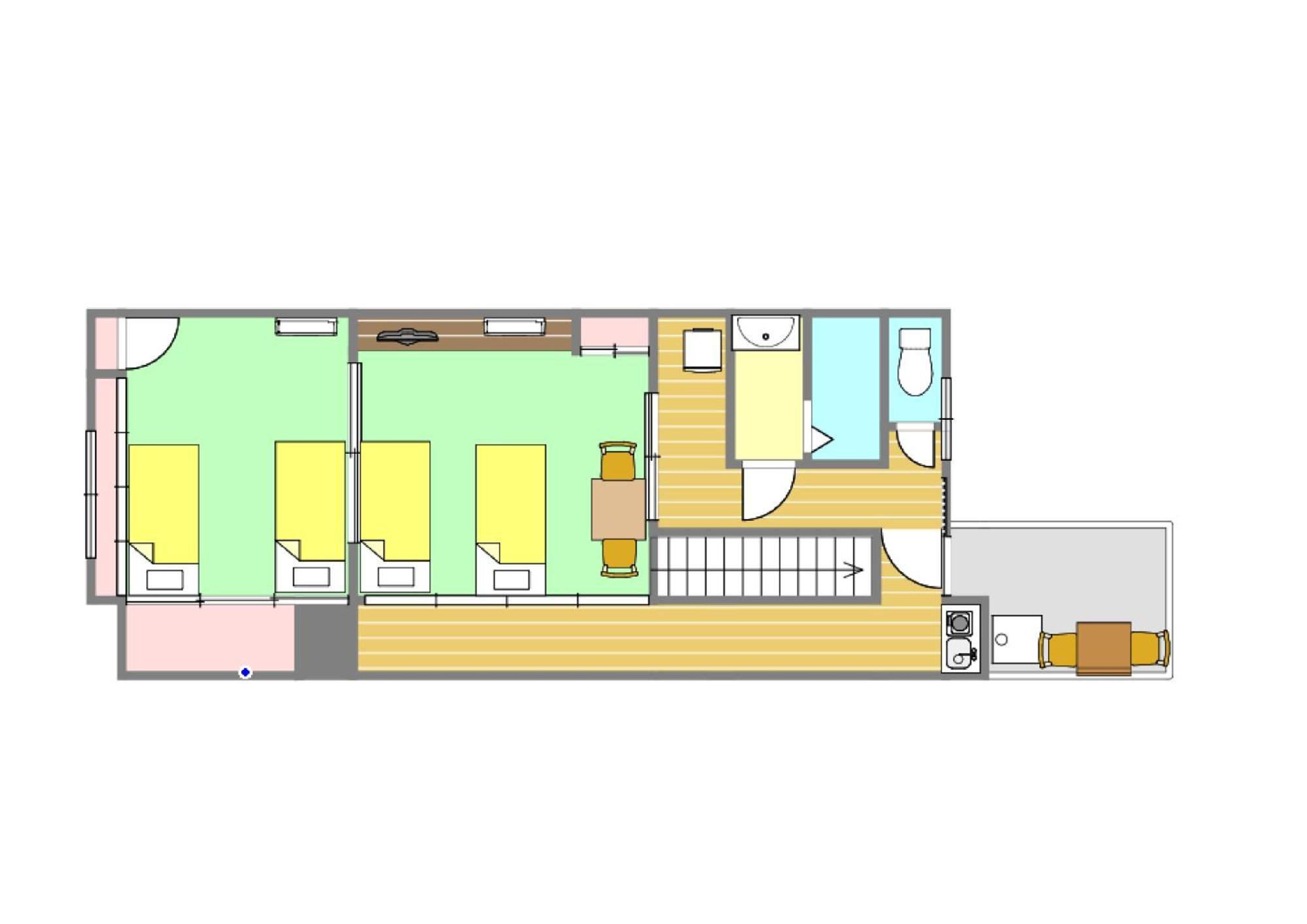 Namba Central Traditional Japanese House Osaka Exterior foto